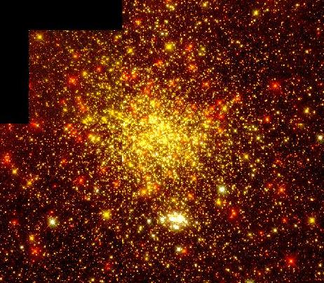 NGC1850: Звездное скопление в LMC