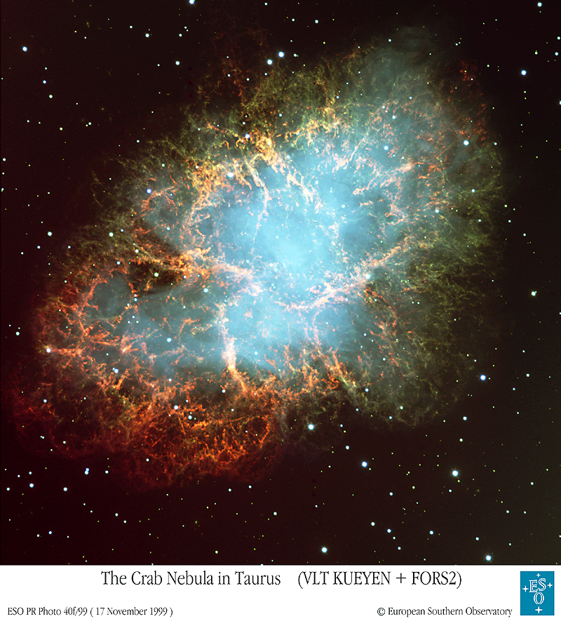The Crab Nebula from VLT
