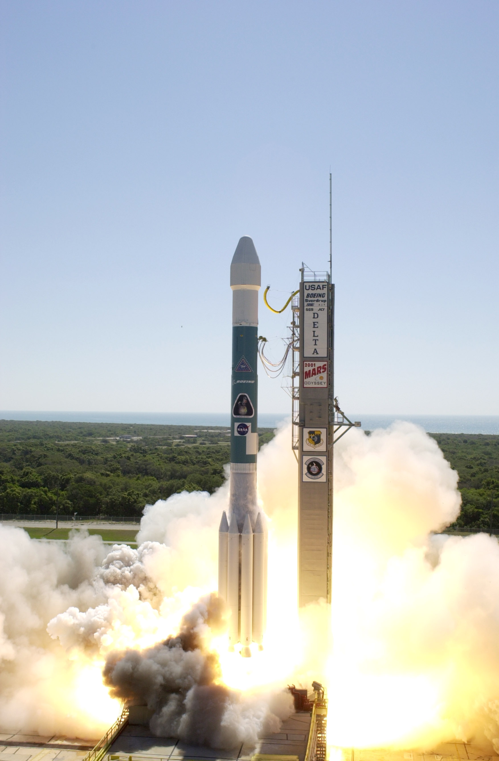 Mars Odyssey Lifts Off for Mars