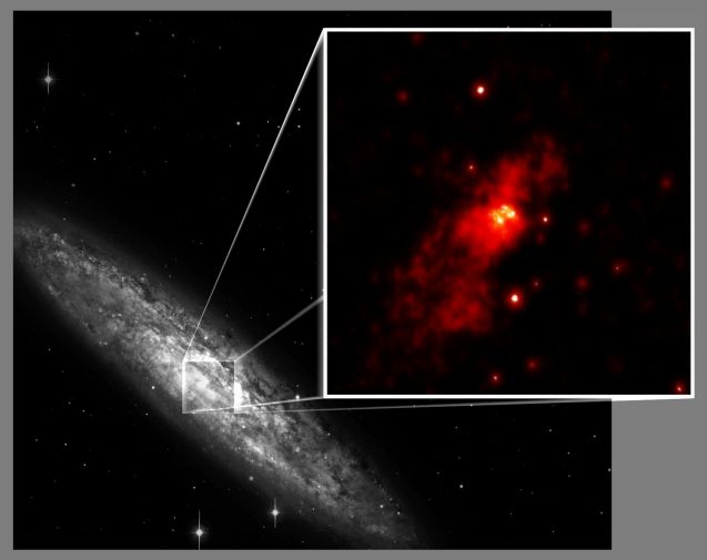 NGC 253: Rentgen krupnym planom 