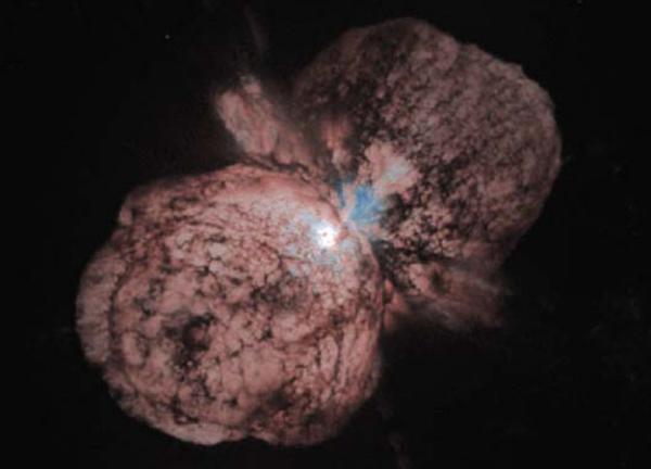 Обреченная звезда Eta Carinae