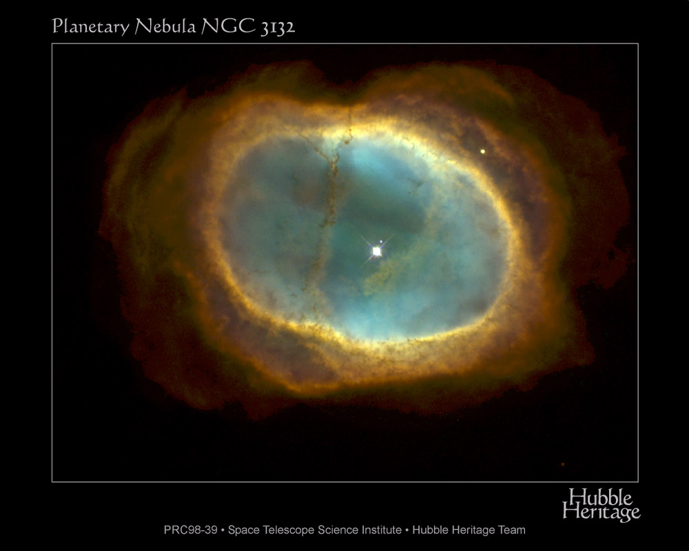NGC 3132: Tumannost' Vos'mi Vspyshek
