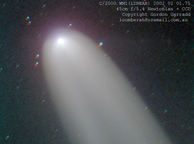 Comet LINEAR WM1 Shines in the South