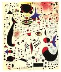 Joan Miro, "Ciphers and Constellations in Love with a Woman" (1941) 