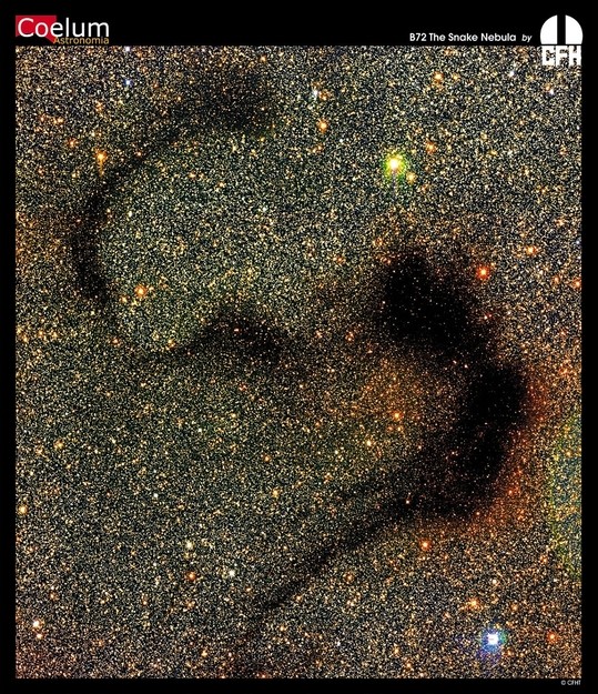 Tumannost' Zmeya v teleskope CFHT