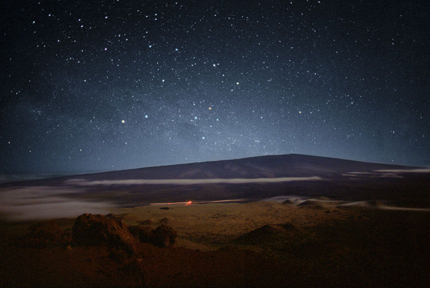 Southern Cross in Mauna Loa Skies