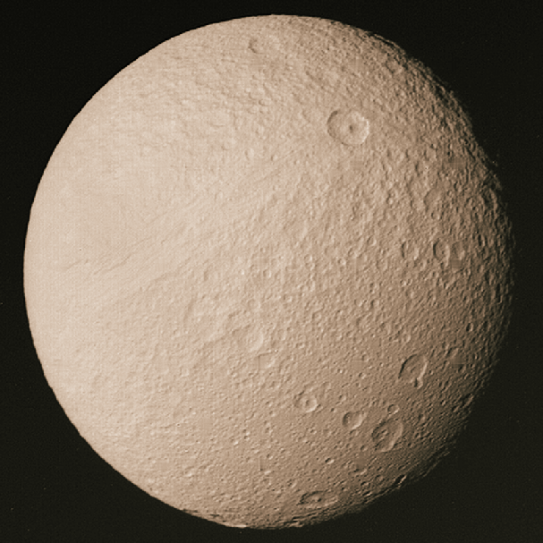 Saturns Moon Tethys