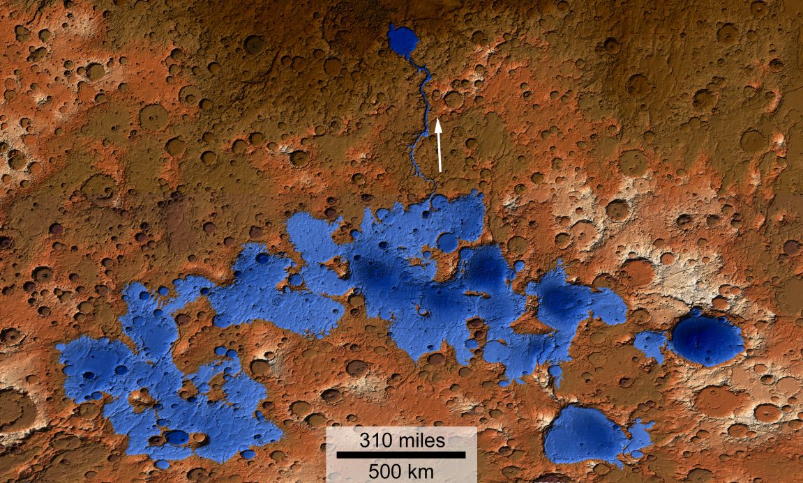 Rel'ef doliny Maadim na Marse