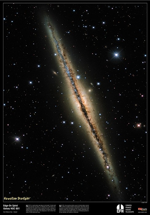 Mezhzvezdnaya pyl' ot NGC 891
