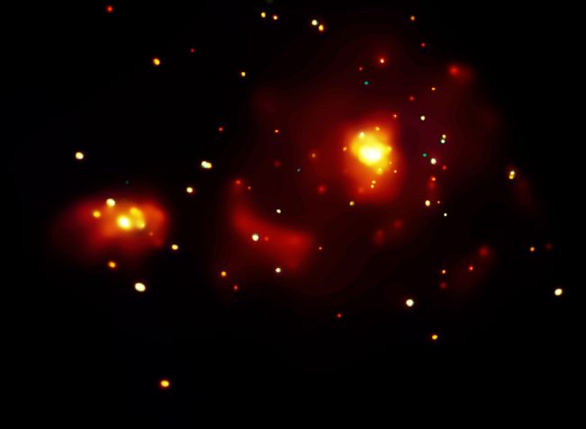 M51: rentgenovskoe izluchenie Vodovorota