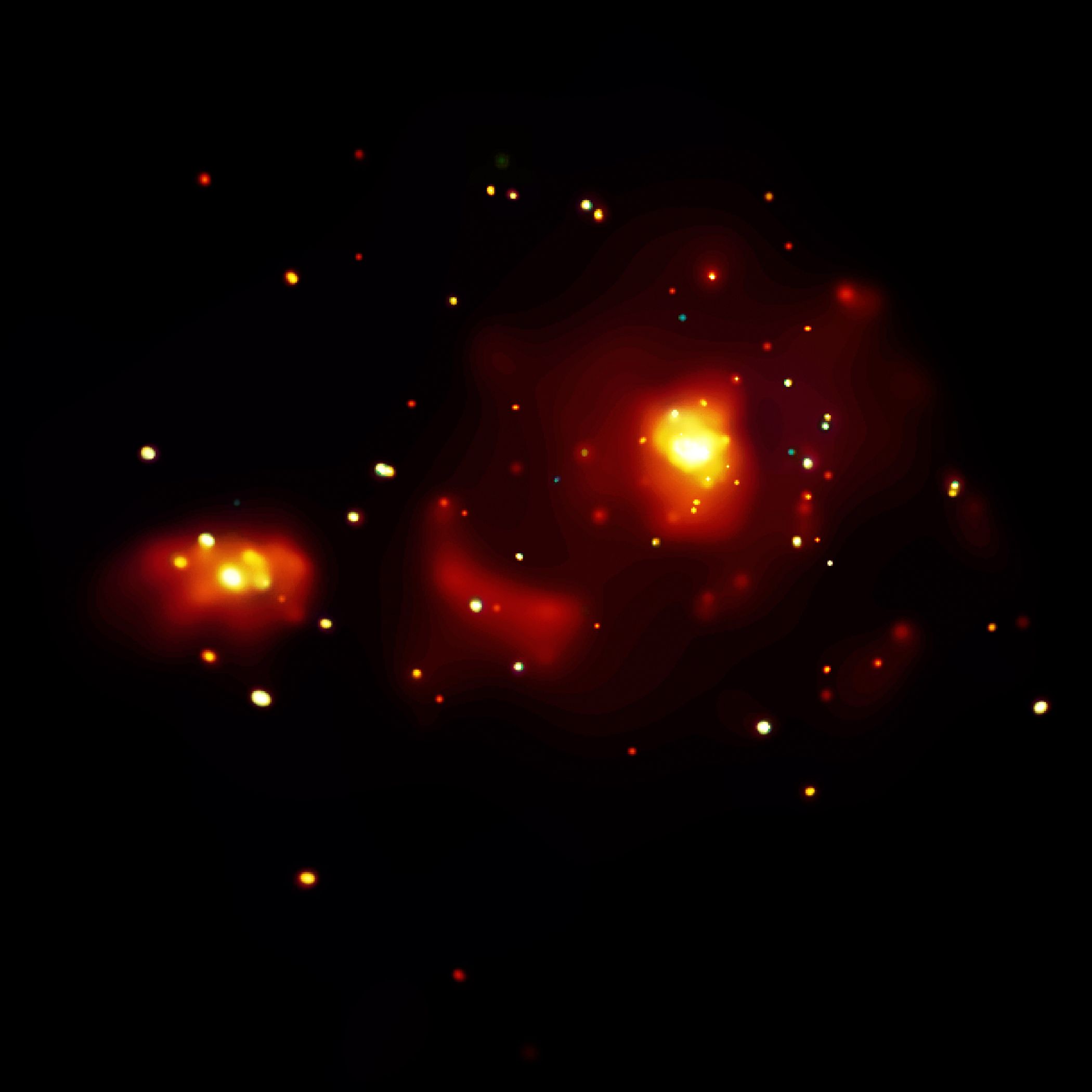 M51: rentgenovskoe izluchenie Vodovorota