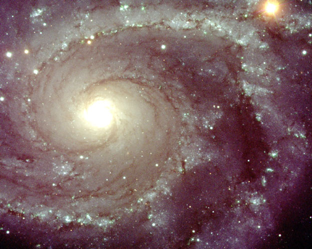 Спиральная галактика NGC 2997 в телескопе  VLT