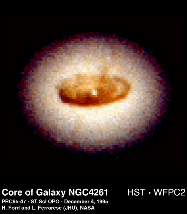The Swirling Center of NGC 4261 