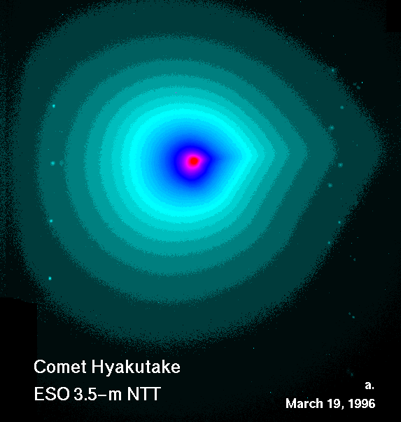 Okolo yadra komety Hiyakutake