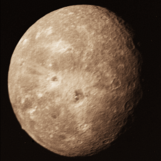 Uranus's Moon Oberon: Impact World