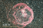 Хенице 70: очень большой пузырь в Большом Магеллановом Облаке