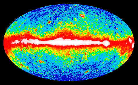 Gamma Ray Sky Map 