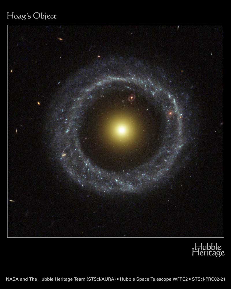 Hoags Object: A Strange Ring Galaxy    