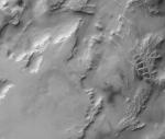 Прямоугольные горные хребты на Марсе