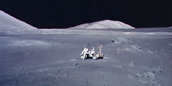 "Аполлон"-17: величественная пустыня на поверхности Луны