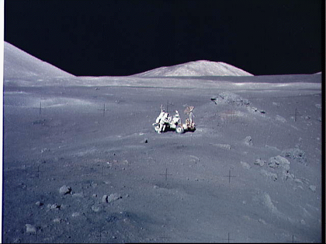 Apollo 17 Lunarscape: A Magnificent Desolation