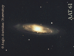 Триплет во Льве: спиральная галактика M65