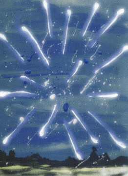 Leonid Meteor Shower, November 17, 2001