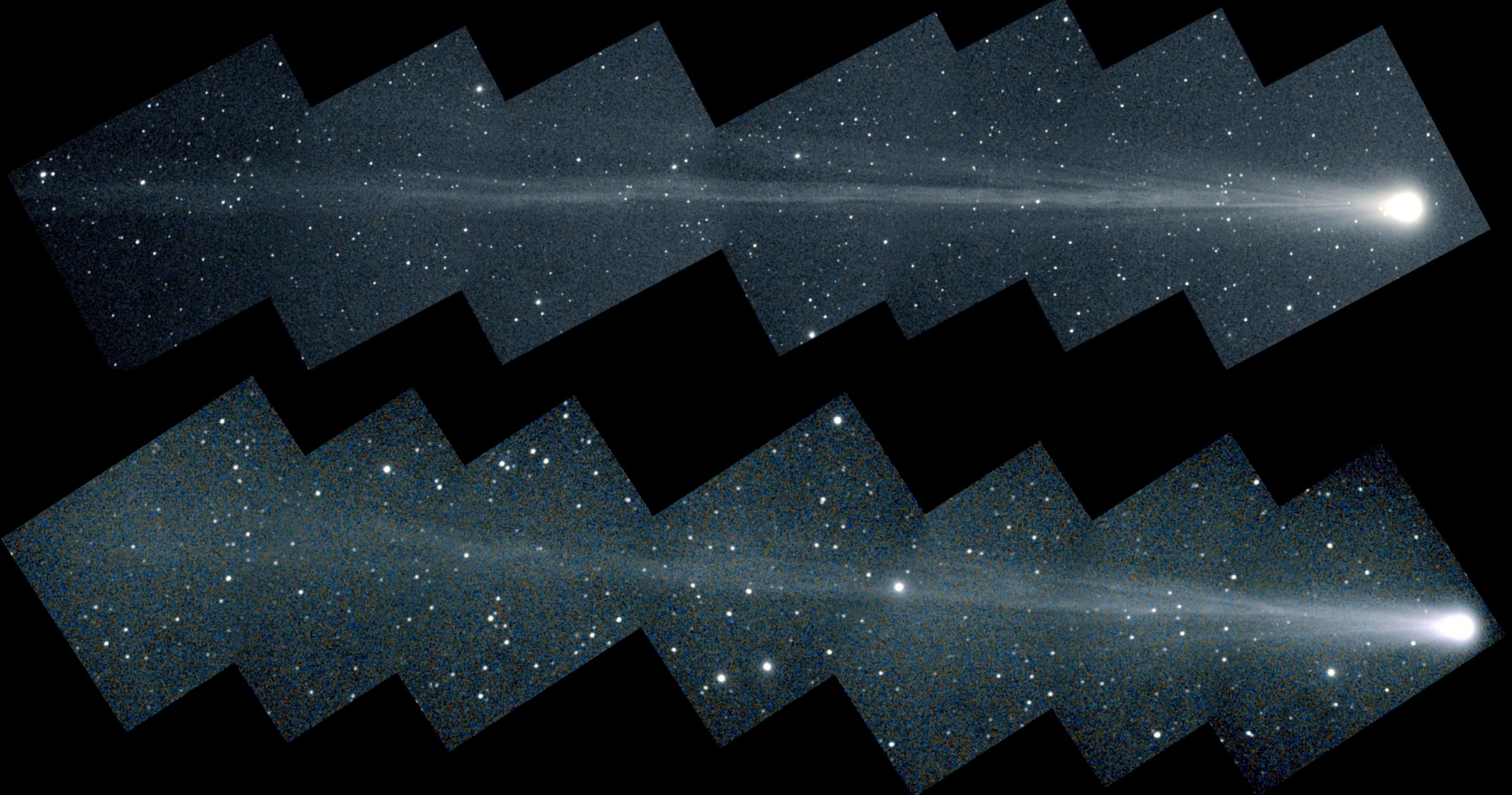Kometa NEAT priblizhaetsya k Solncu