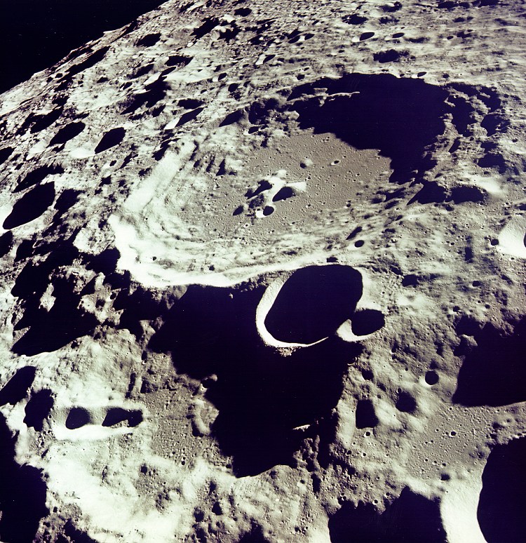 Lunar Farside from Apollo 11