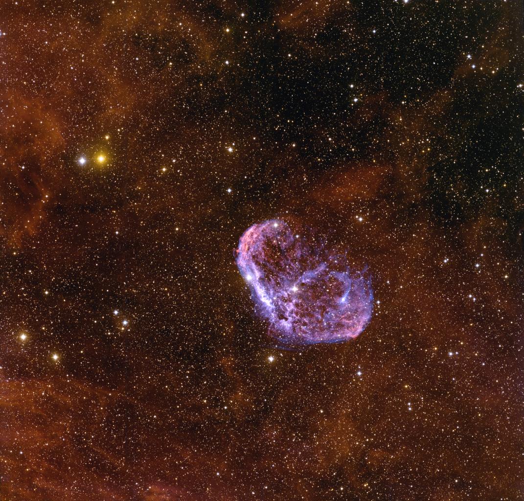 A Crescent Nebula Star Field