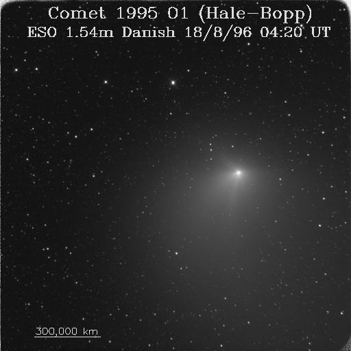 Comet Hale-Bopp Fades