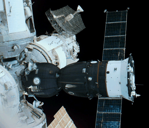 A Soyuz at Mir