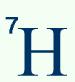 Водород 7 группа. Водород-7. H7 водород.