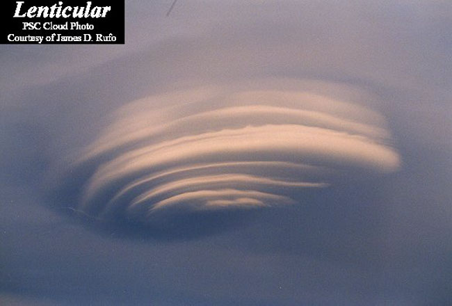 A Lenticular Cloud Over New Hampshire