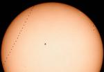 Как Меркурий проходил по диску Солнца