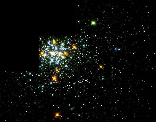 NGC 1818: Vyberi zvezdu