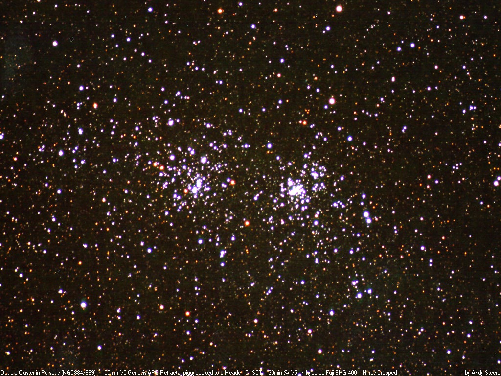 NGC 869 & NGC 884:   