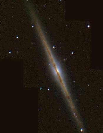 Edge-On Spiral Galaxy NGC 891