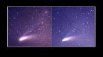 Stereo izobrazhenie komety Heila-Boppa
