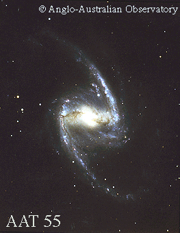 NGC 1365: spiral'naya galaktika s peremychkoi