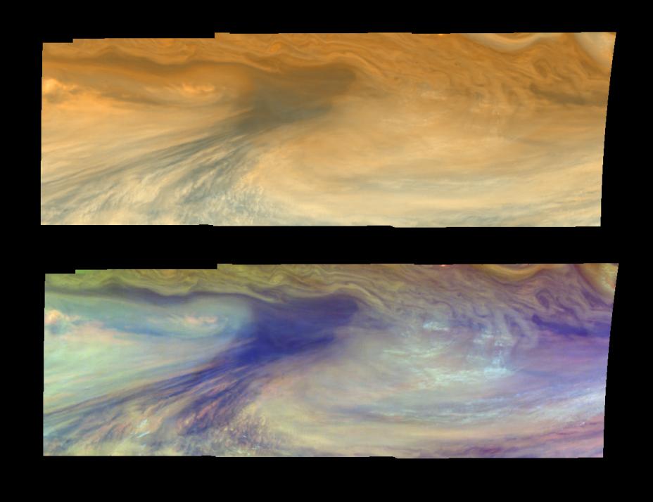 Jupiter's Dry Spots