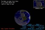 Прохождение Луны по диску Земли: вид с Марса