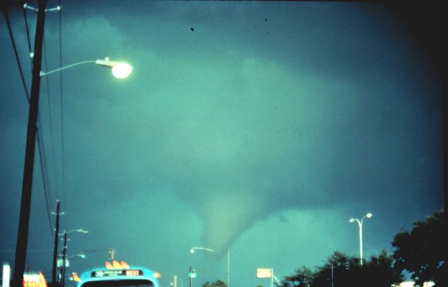A Tornado on Planet Earth