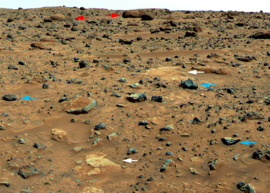 Strange Rocks on Mars