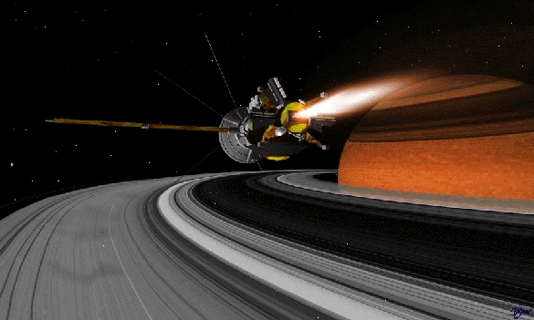 Кассини отправляется на Сатурн
