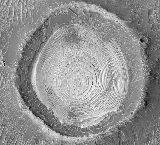 Осадочные породы на Марсе