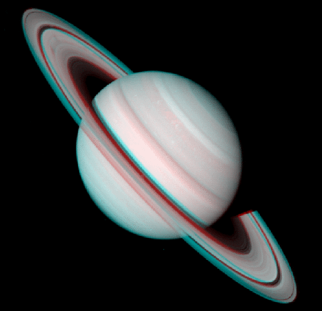 Stereoizobrazhenie Saturna