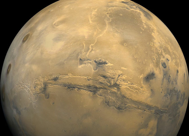 Долина Маринера: Большой Каньон на Марсе