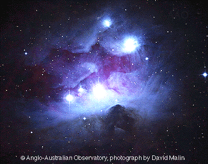 NGC 1977: golubaya otrazhatel'naya tumannost' v Orione