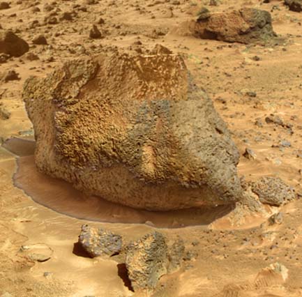 Yogi Rock on Mars